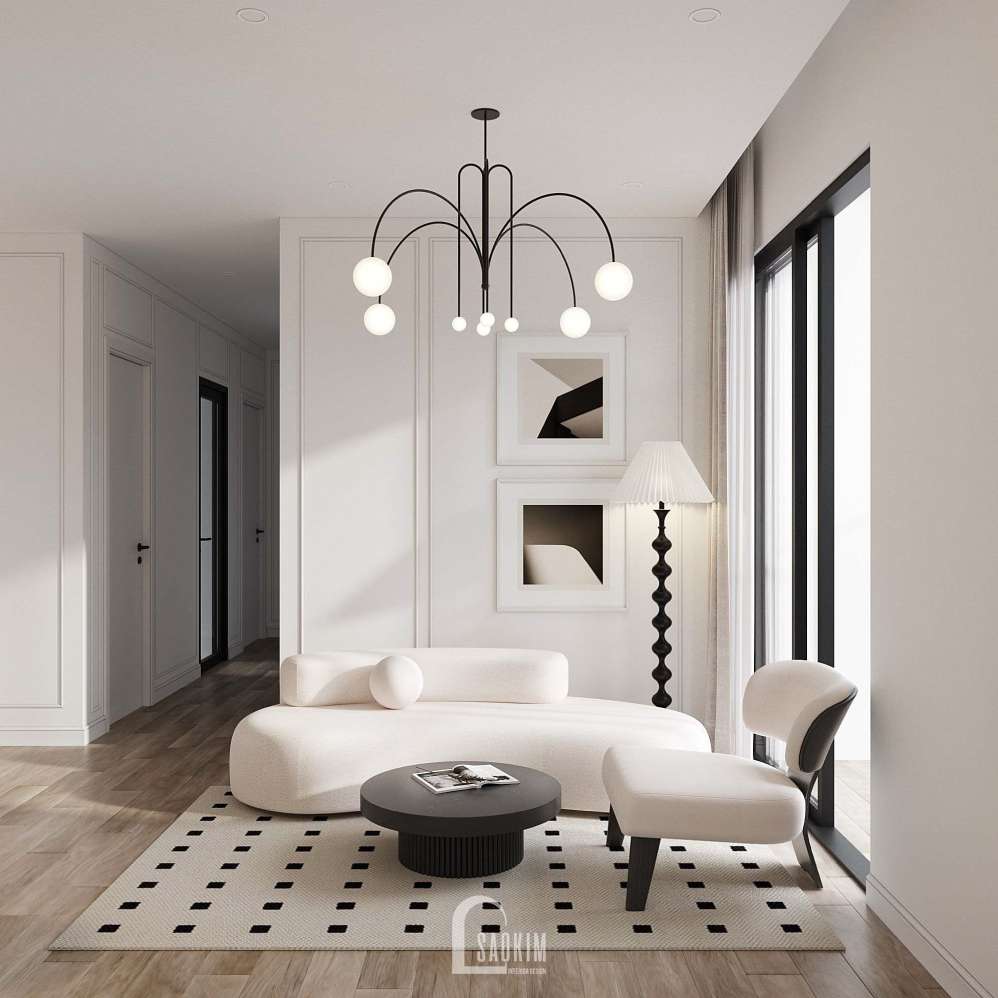 Thiết Kế Nội Thất Căn Hộ Mang Phong Cách Paris Dự Án Sky Oasis Ecopark